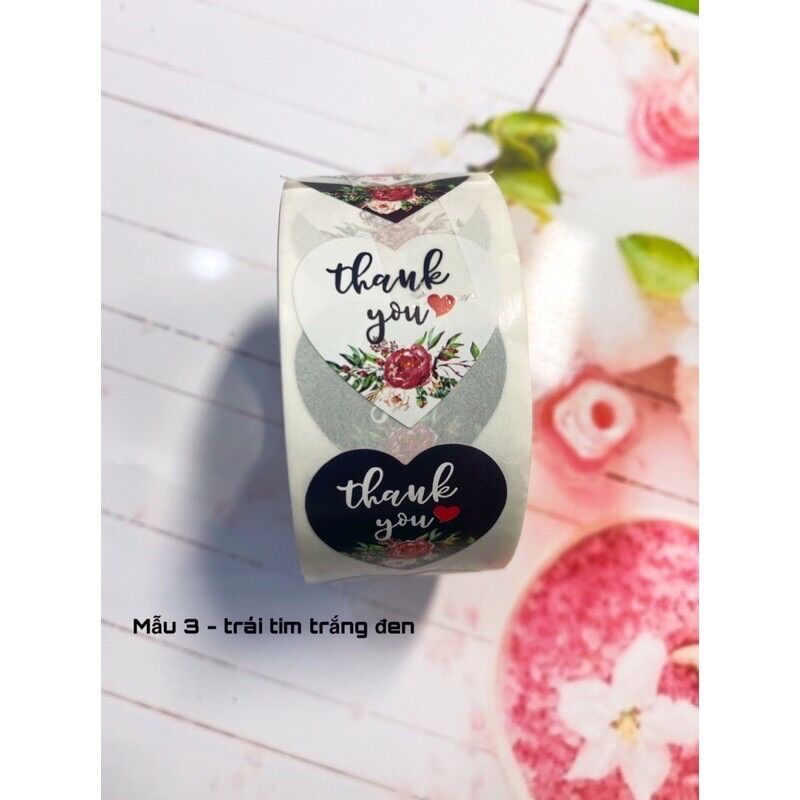 [HCM]Sticker in chữ Thank You (set 20 tem)