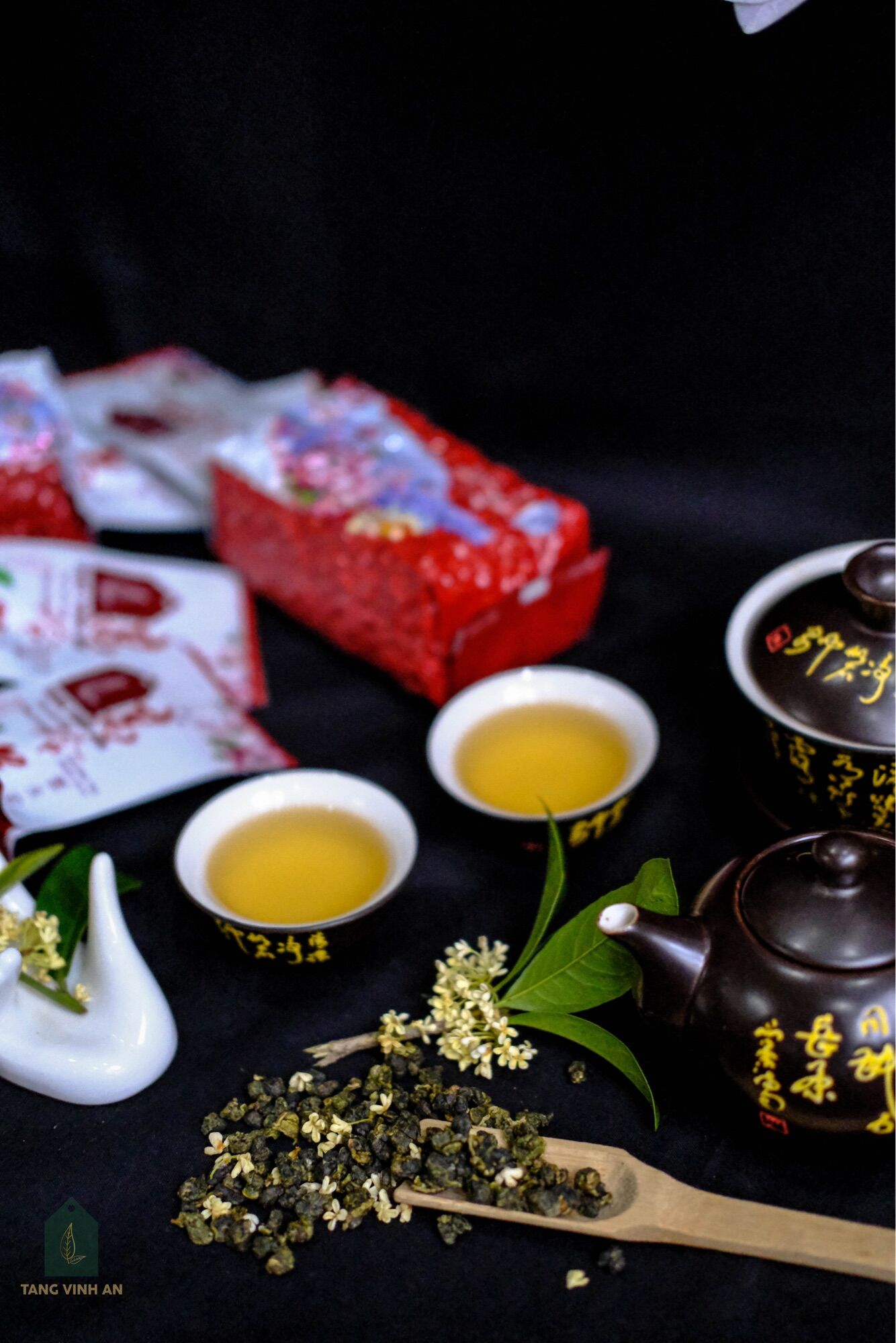 Trà Oolong Quế Hoa - Túi 100gr -  Tằng Vĩnh An