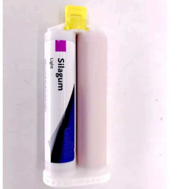 Cao su lỏng nhẹ Súng bơm Silicon Silagum DMG dạng tuýp nha khoa