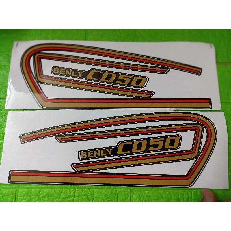 Honda Cd 50 Benly Stamp Set, Imported from Thailand, High Quality, Exclusively for This Model, Stamps with Beautiful Colors and Are Very Durable, Very Good Price, Retail Price as Good as Wholesale Price.
