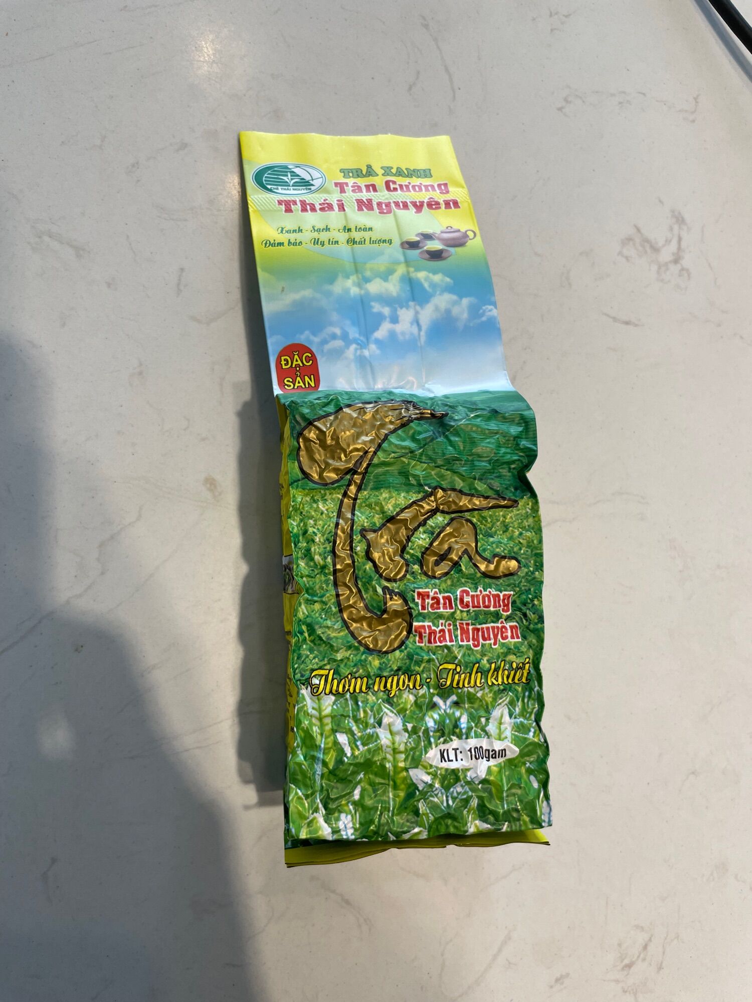 Trà Tân Cương Thái Nguyên loại I gói hút chân không, gói 100gr 500gr