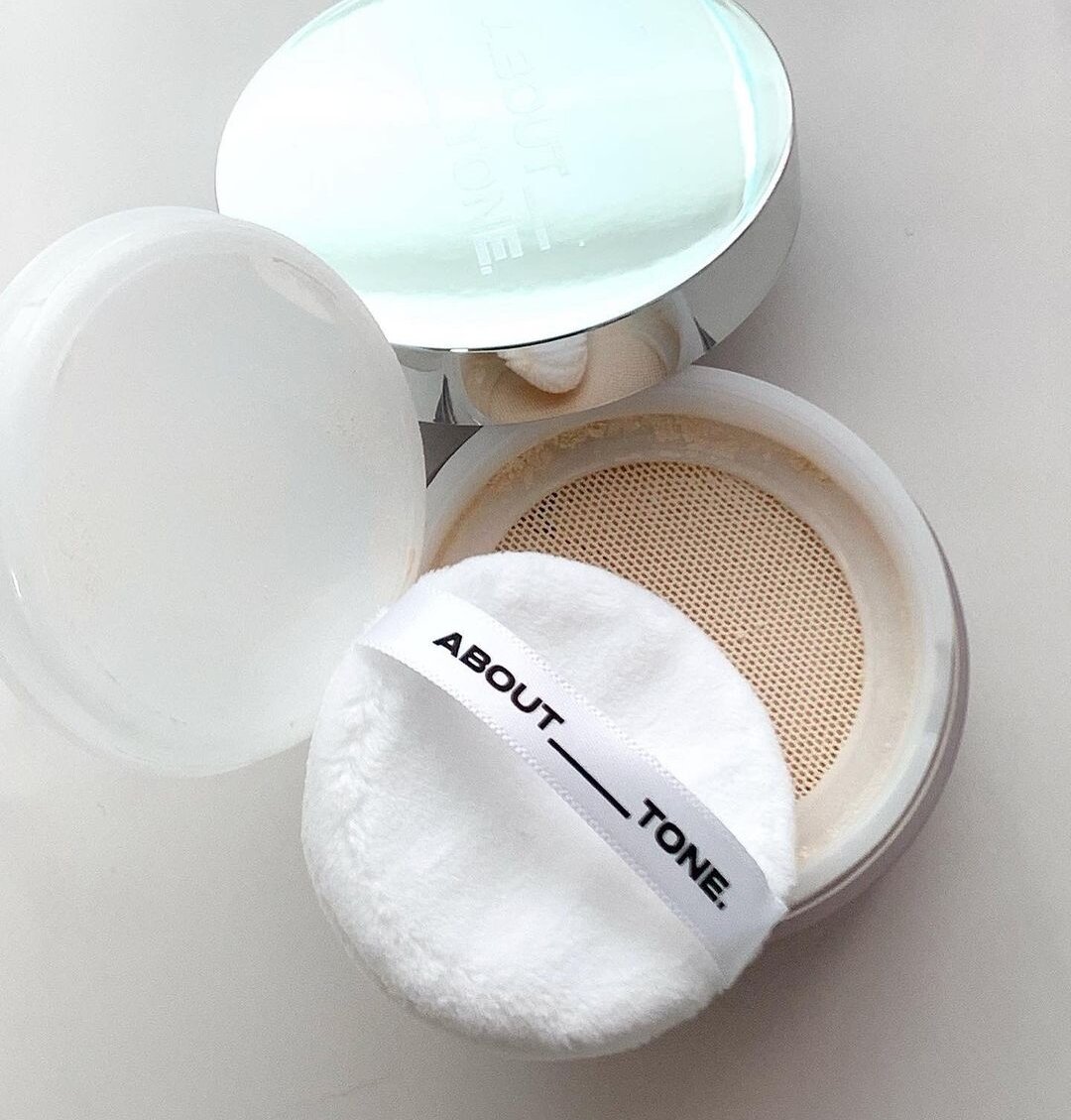 Phấn phủ bột About Tone The Blur Finish Powder 10g