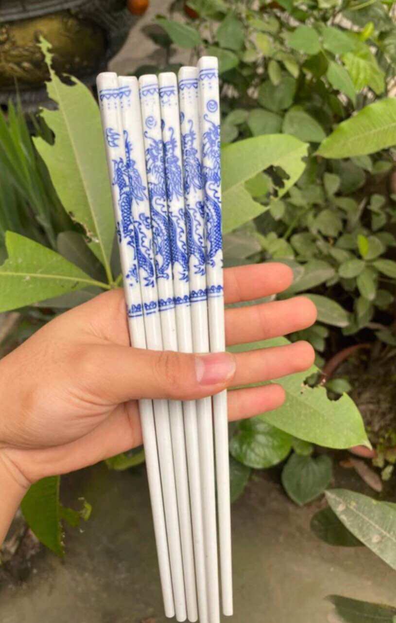 Đũa sứ thờ (10 đôi)