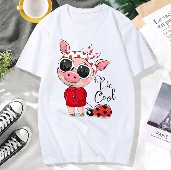 Áo Thun Nữ in hình đẹp cute