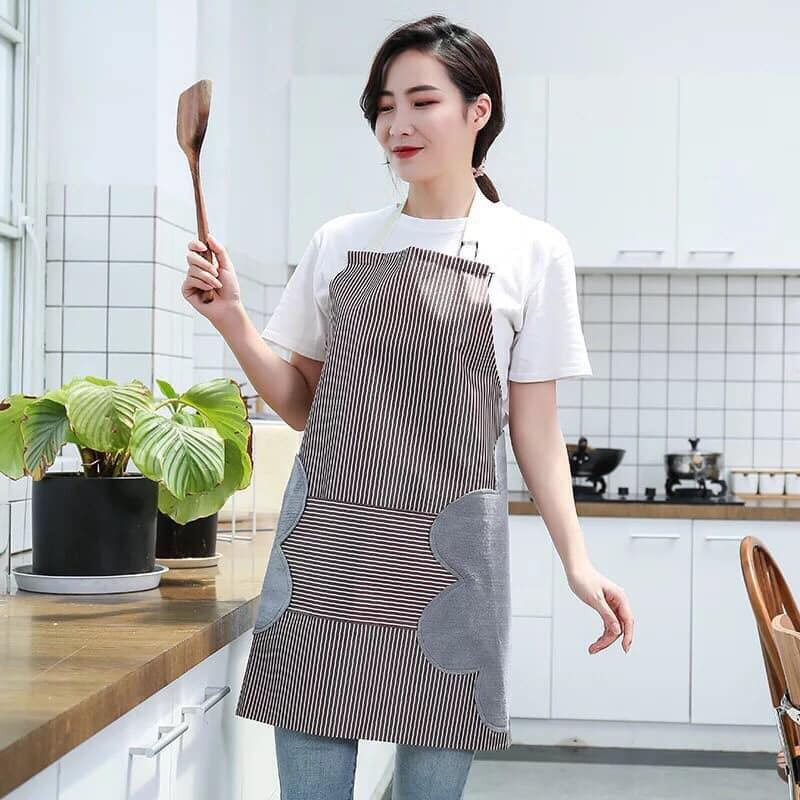 Tạp dề chống thấm phong cách hàn quốc