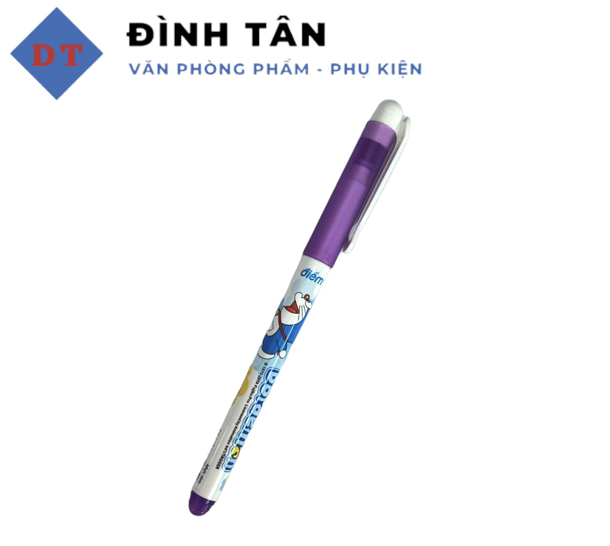 Bút Lông Kim Thiên Long Doaremon FL-04/DO Tím