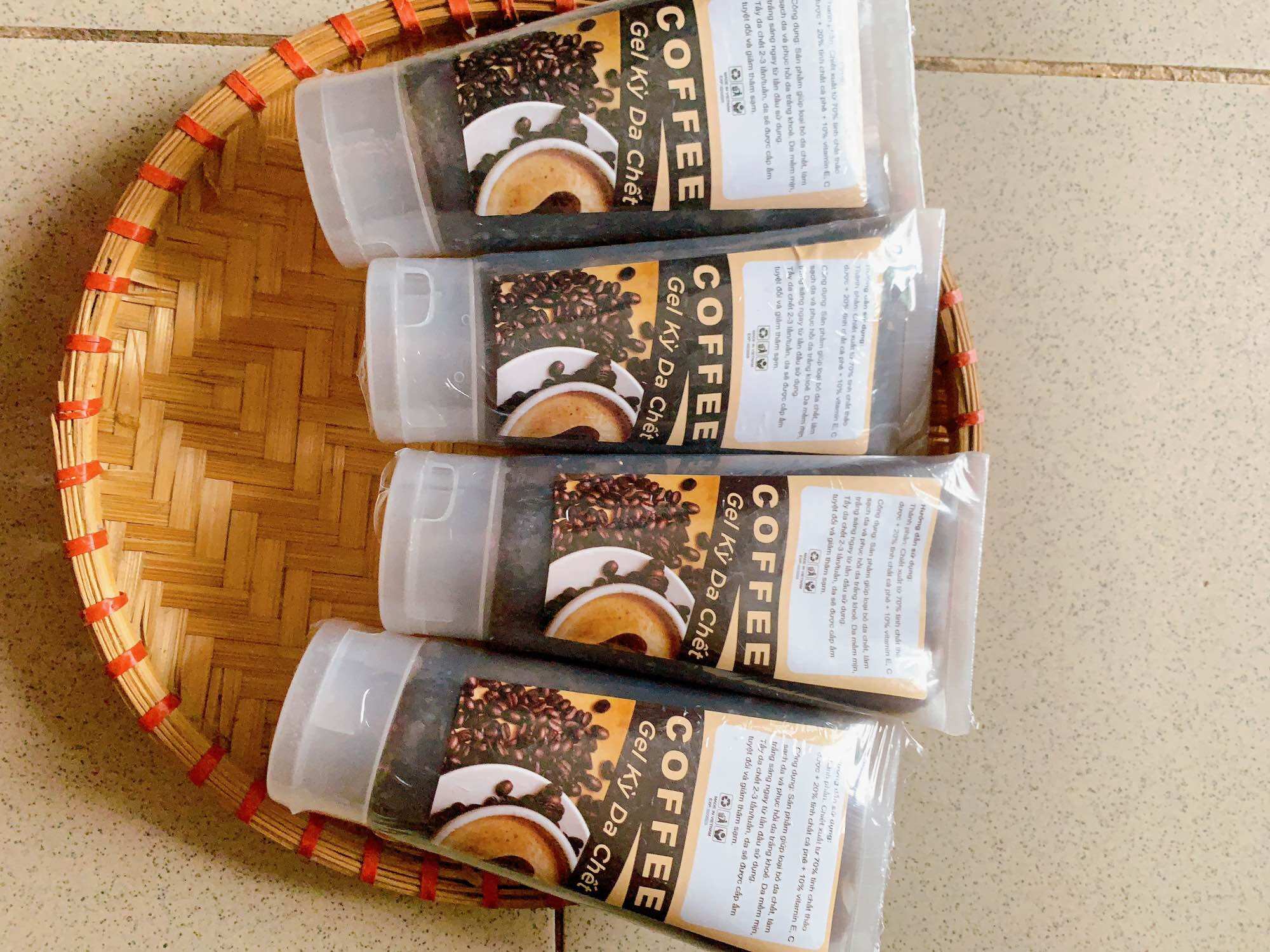 Gel Tẩy tế bào chết cafe