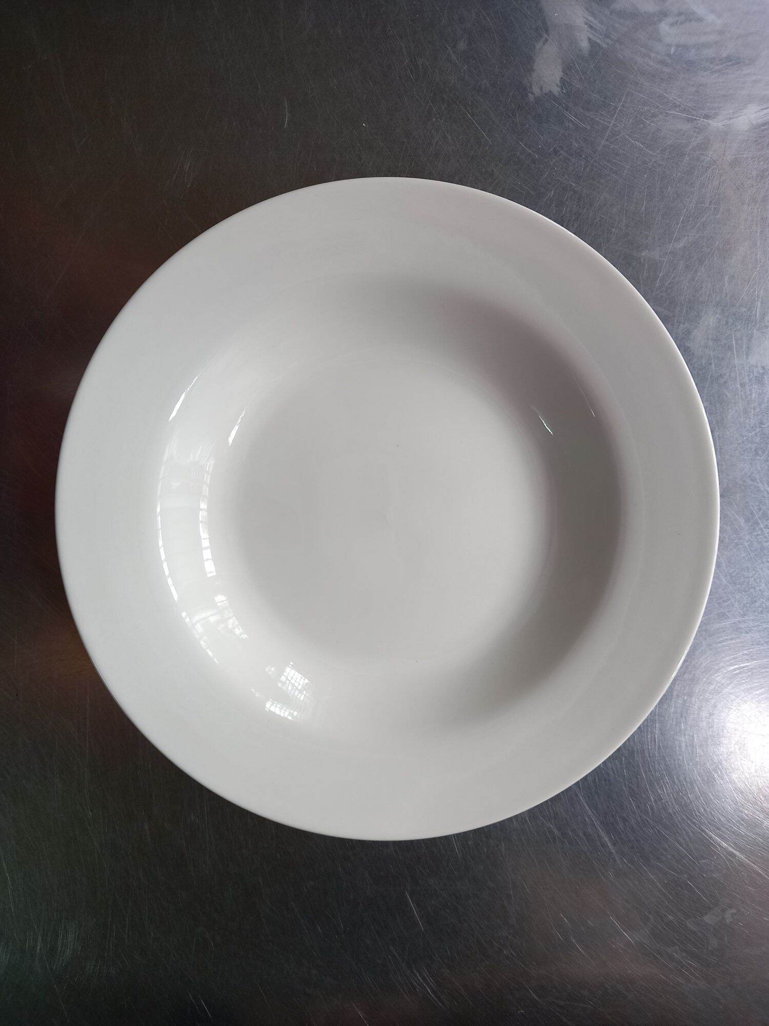 Dĩa gốm sứ tráng men 20cm
