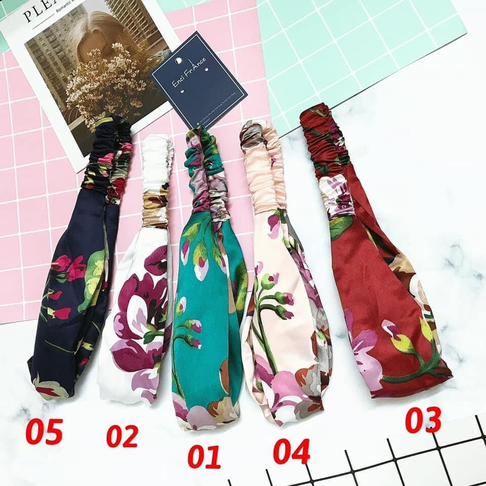 Băng đô voan chéo phong cách Hàn Quốc(Inbox shop lựa mẫu)