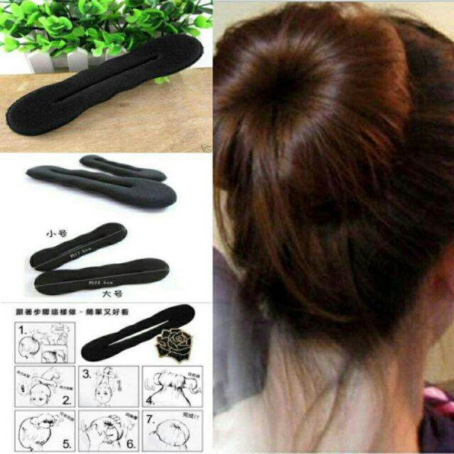 Bộ 4 Dụng Cụ Tạo Kiểu Tóc Đa Năng, Búi Tóc