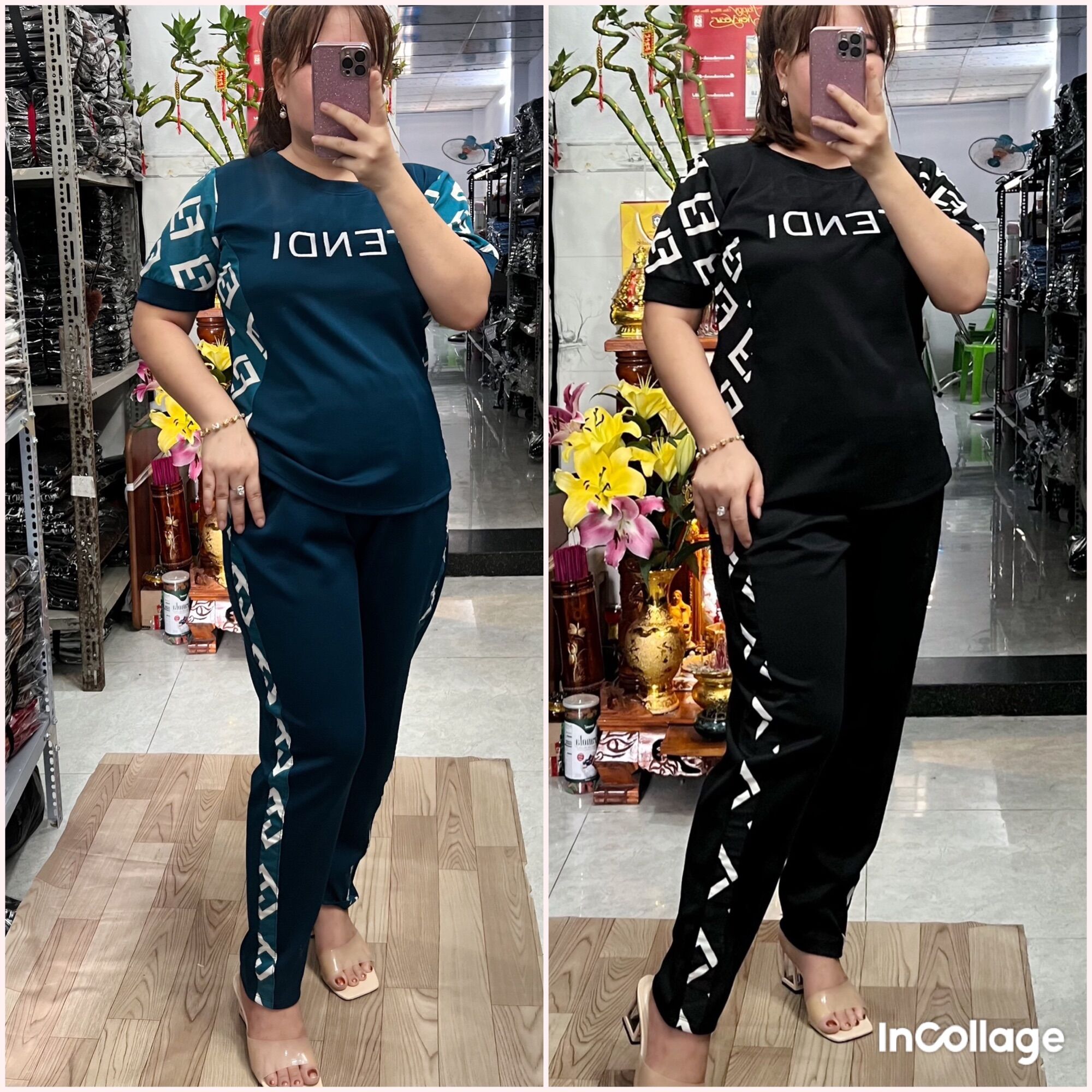 Sét bộ thể thao quần dài Bigszie 68kg đến 95kg