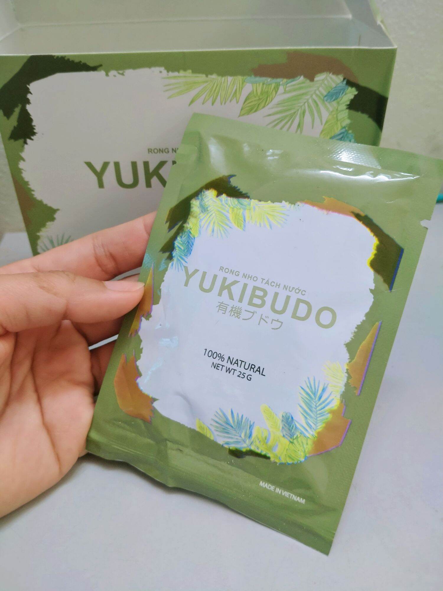 Gói Rong nho Yukibudo 25g
