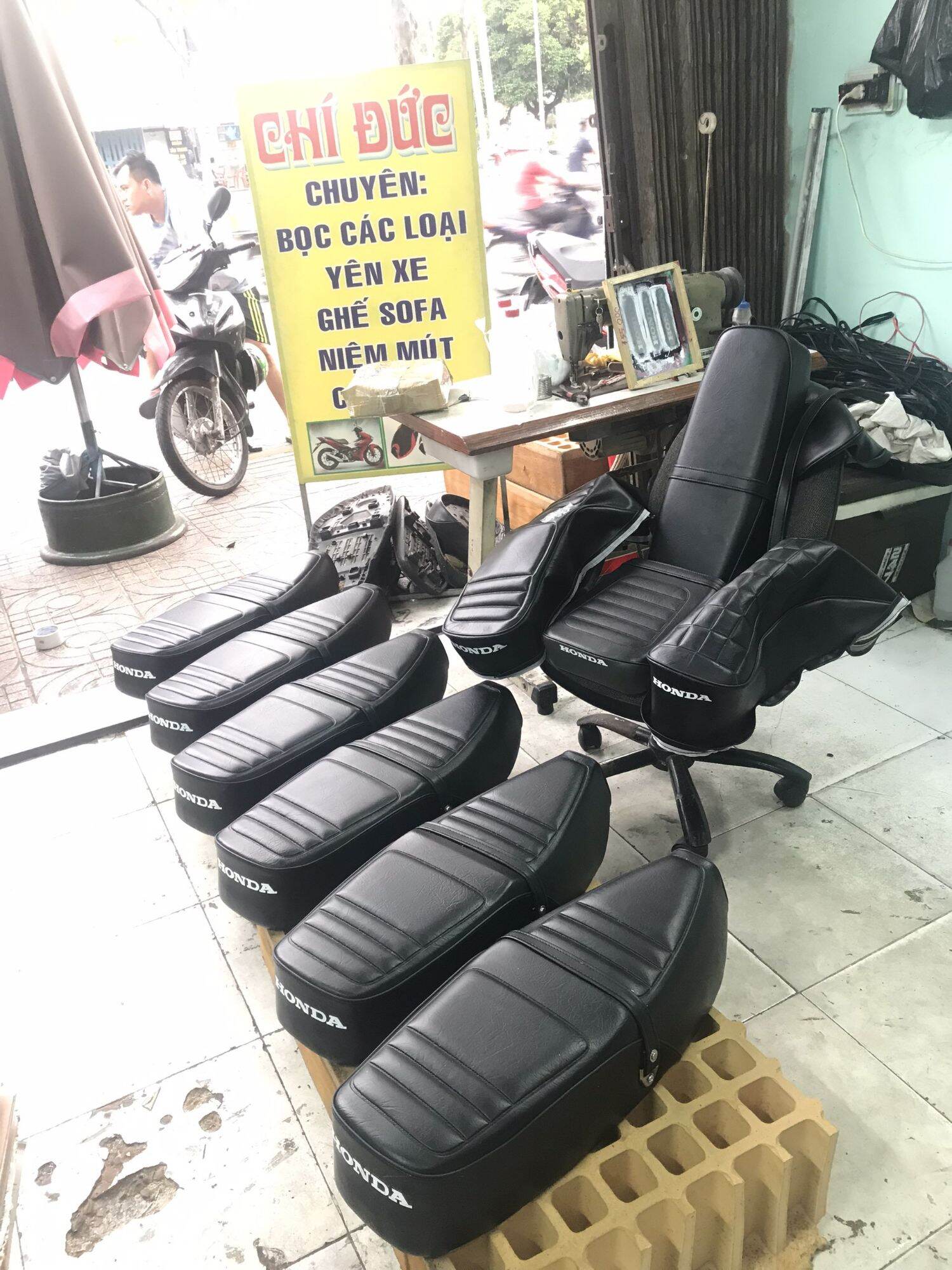 Yên DD ép múi (đế nhựa)