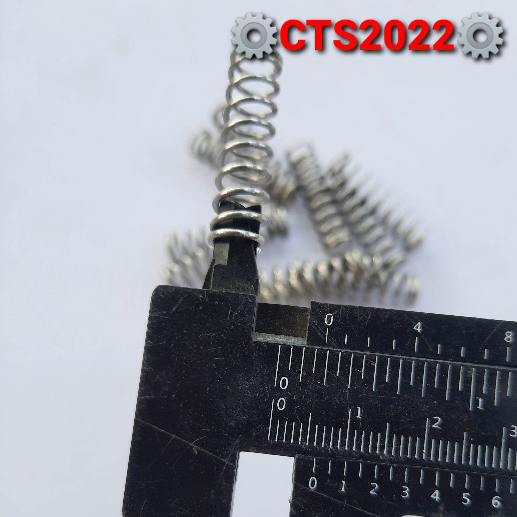 Lò xo nén inox304 phi 8mm sợi 1mm