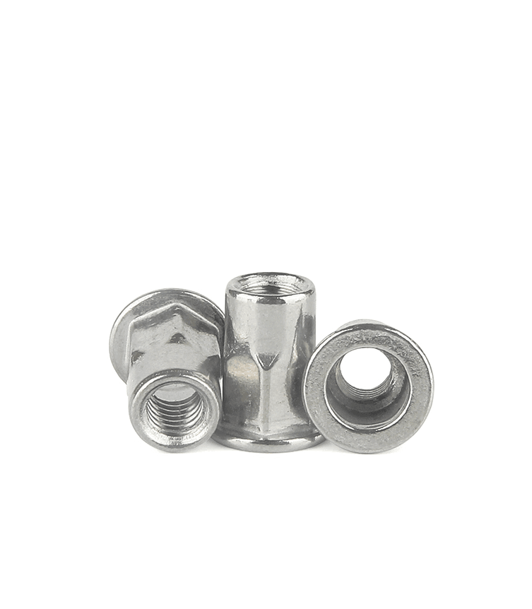 Set 10 cái ốc tán rút nửa lục inox304 m6, m8, m10