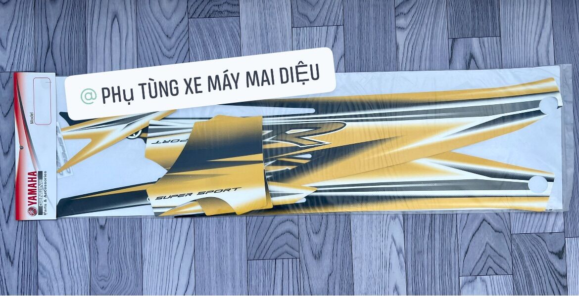TEM SƯỜN 3 LỚP YAZ/YAZ125 ĐỜI CAO ĐỦ MÀU