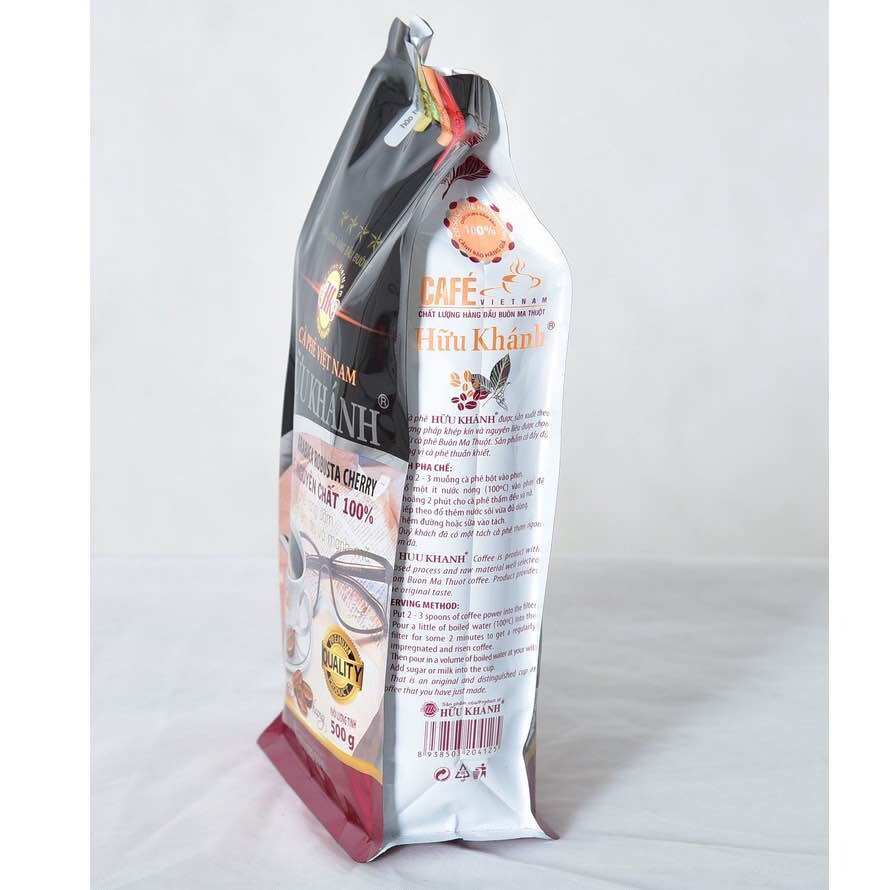 Cà phê HỮU KHÁNH - HK 5SAO (bịch 500gr)
