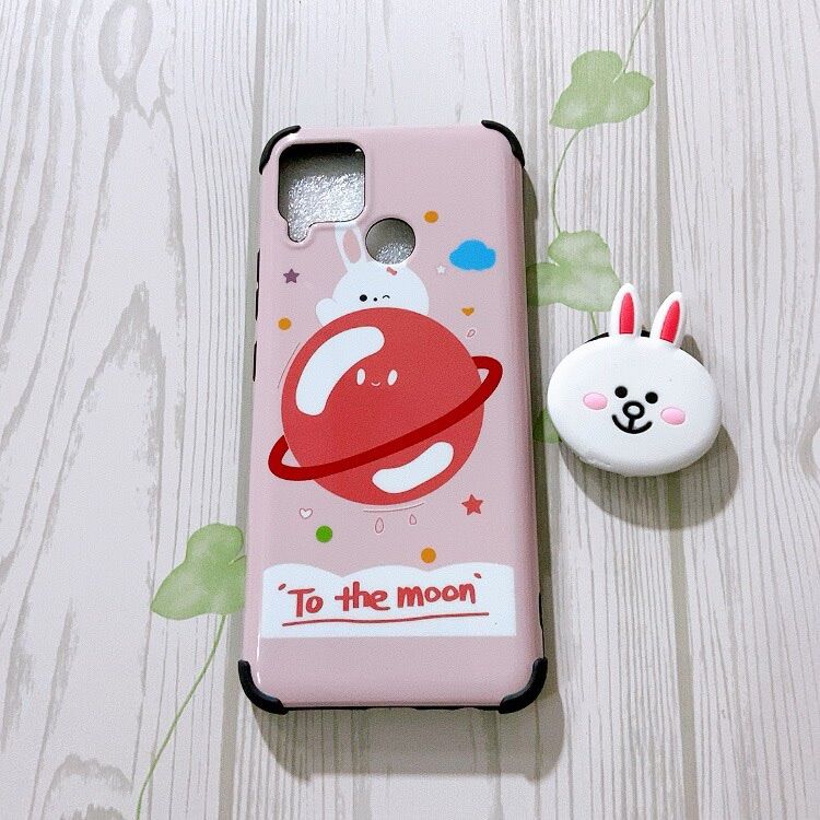 Ốp kèm pop Realme 5/5i/5s/C3 /Realme C12/C15/Realme C20/Realme C17/C11 2021 siêu đẹp