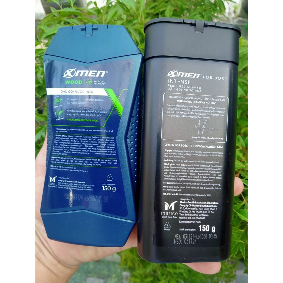 dầu gội đầu xmen