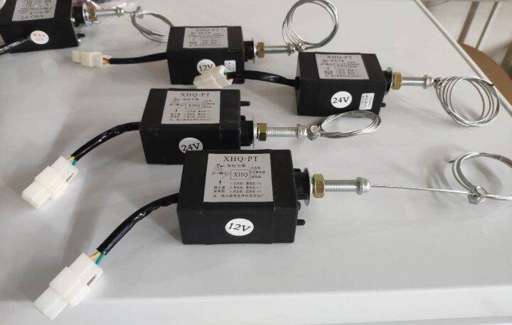 Solenoid 12v 24v tắt máy XHQ-PT, rờ le kéo cáp tắt máy xhq 12v 24vdc, cục cáp kéo ga động cơ diesel 12vdc 24vdc, cục kéo tắt máy cho máy phát điện 12vdc 24vdc, cục tắt máy xhq-pt 12vdc 24vdc dùng tắt máy ô tô máy công trình máy nông nghiệp máy pccc...