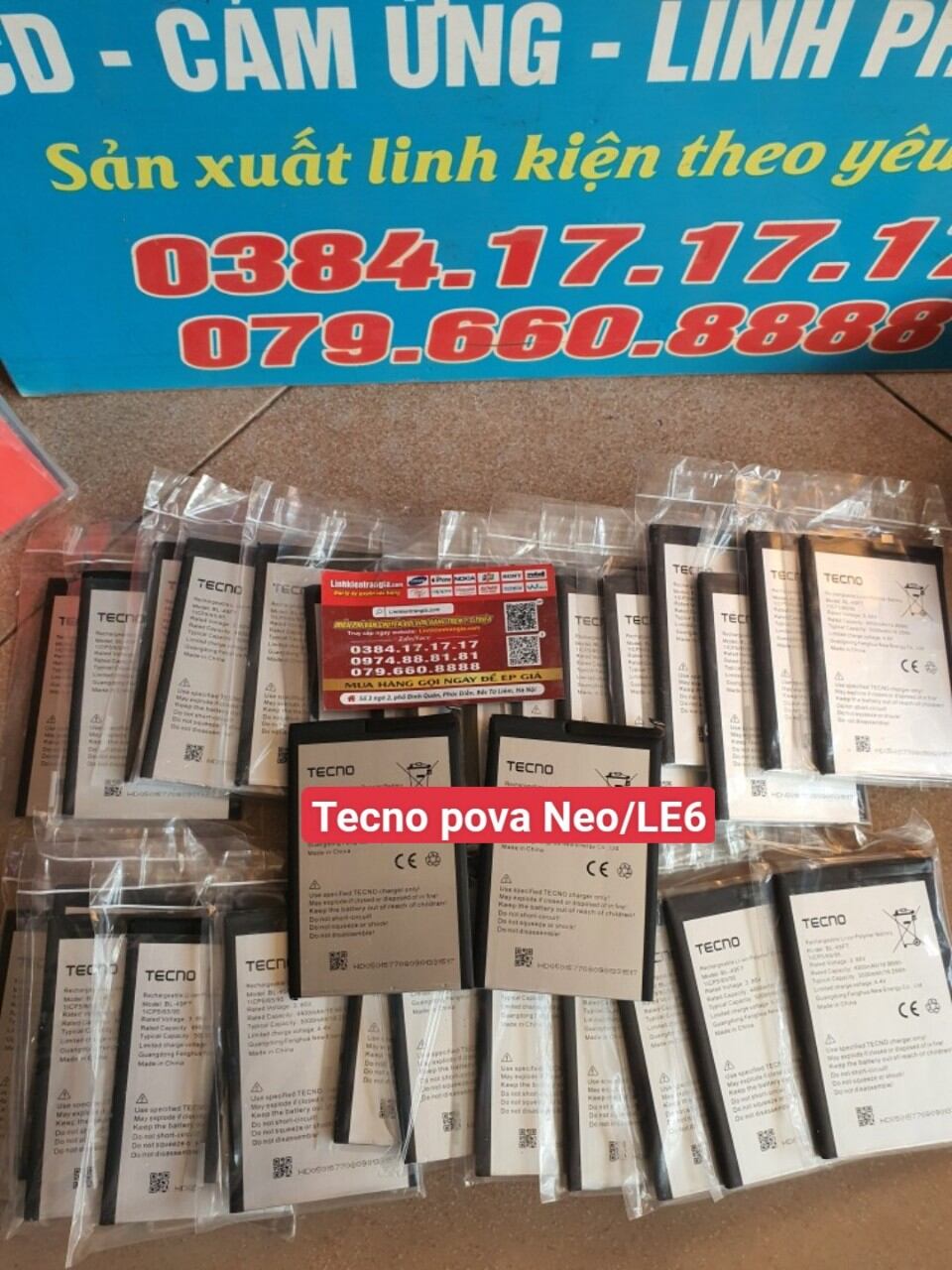Pin tecno pova neo/le6/pin bl-49ft 5000mah bl-49fx bl-58bt bl-49et bl-49ht bl-58ct bl-58at