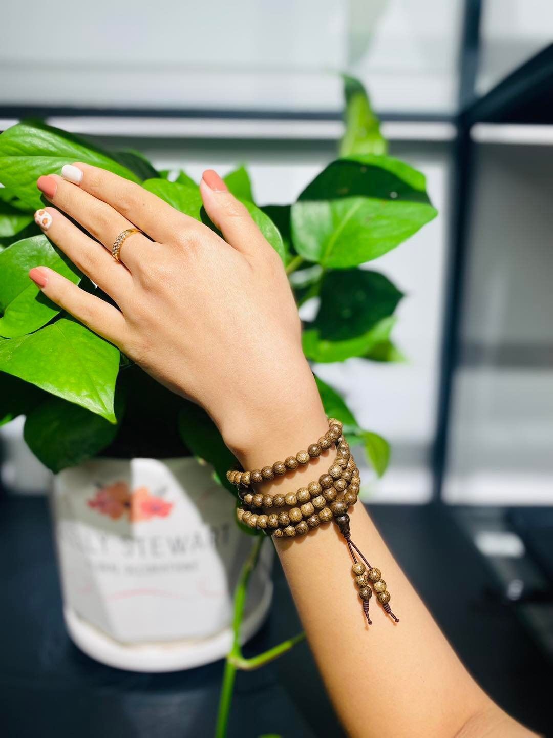 Chuỗi tràng 108 hạt trầm hương (trầm tốc) 6ly