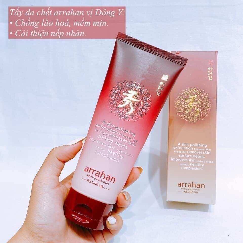 Tẩy da chết nhân sâm Arrahan Hàn Quốc 180ml