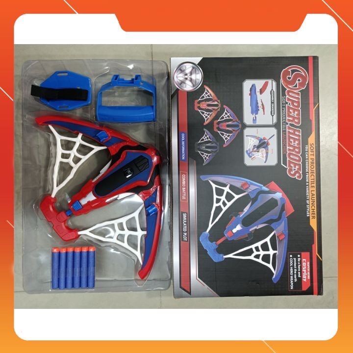 Bộ đồ chơi phi tiêu người nhện Spider Man siêu đẹp an toàn cho bé