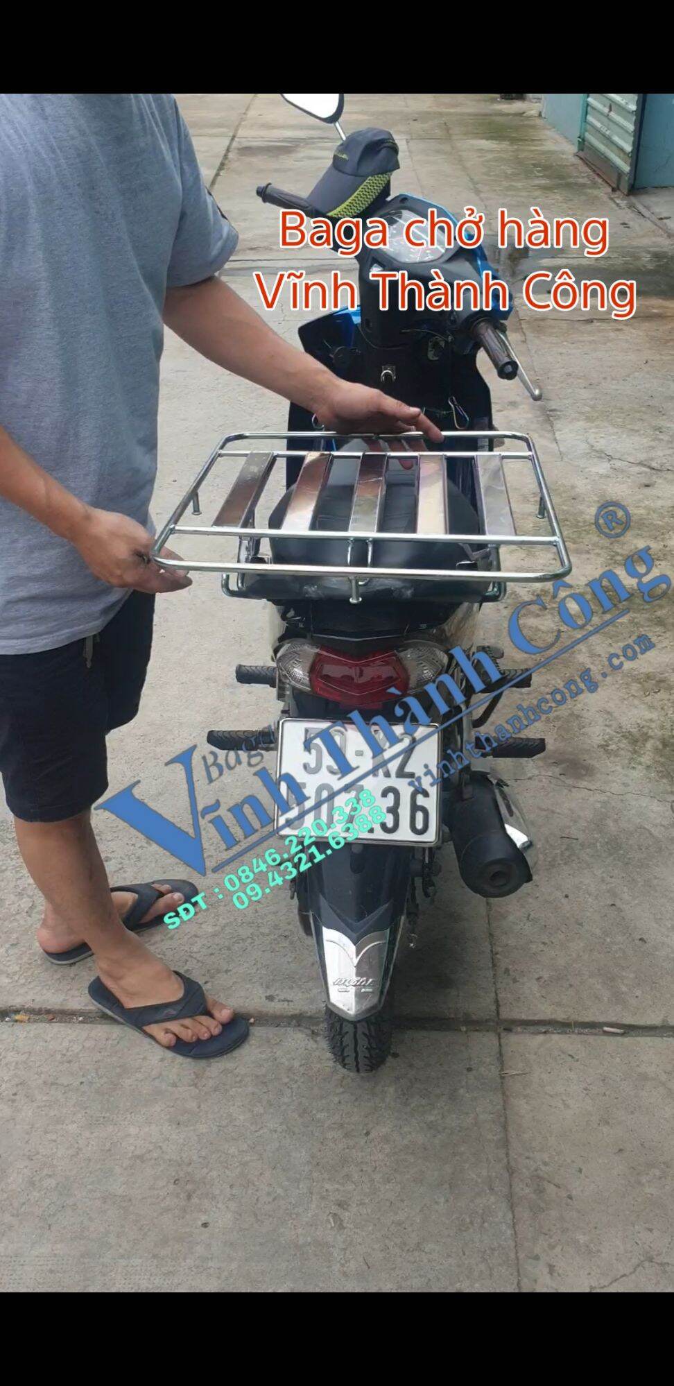 Baga chở hàng wave blade, Rs, sirius, S110