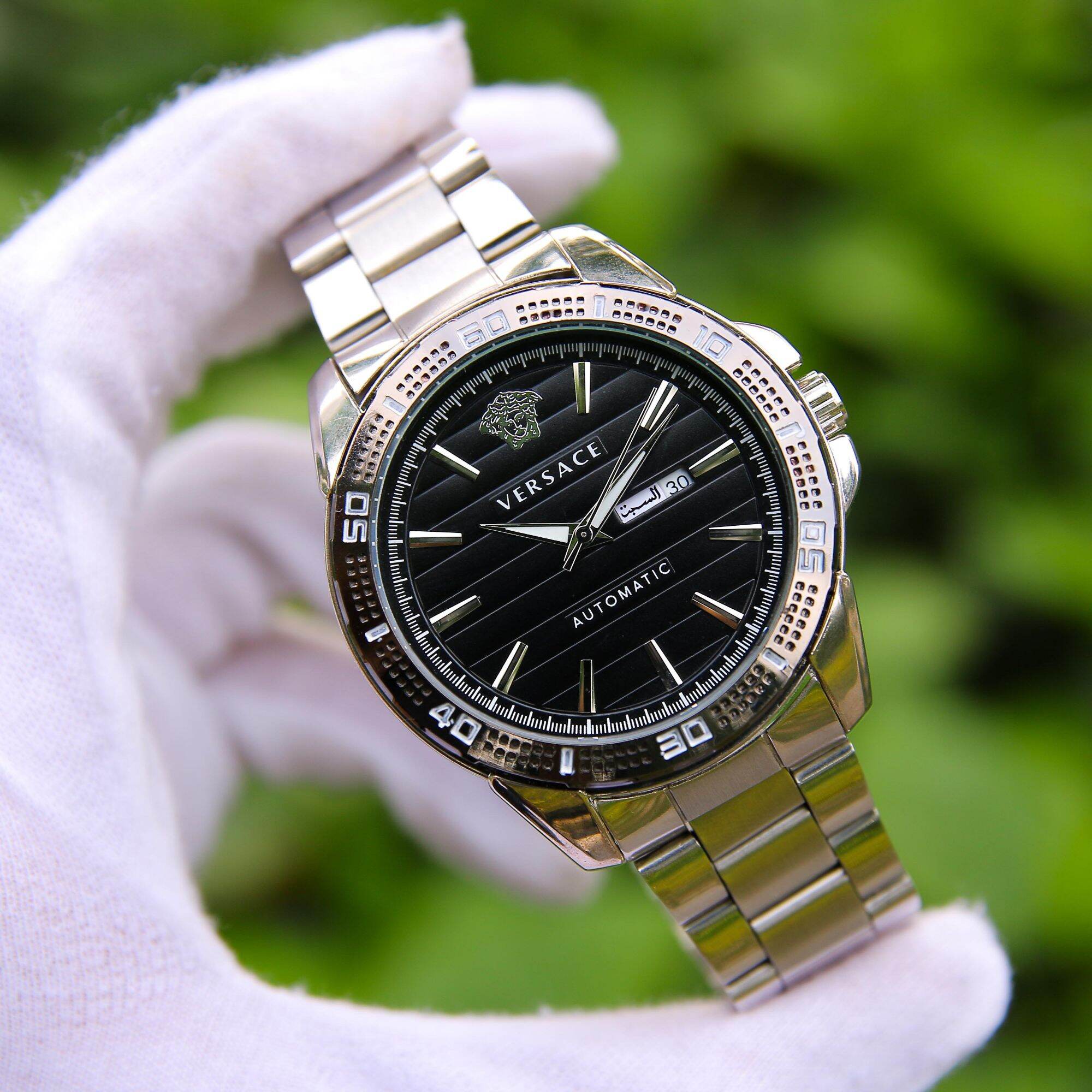 Đồng hồ dây thép nam thương hiệu versace - vs3048