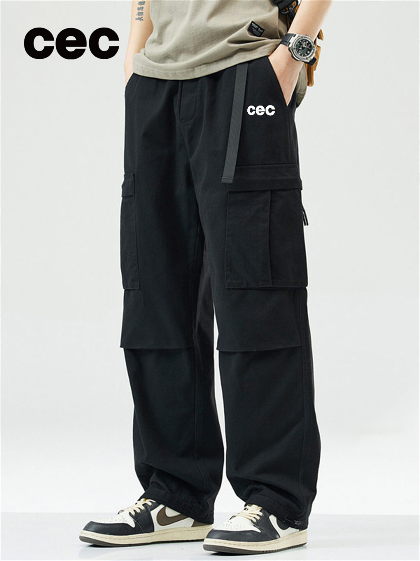 Retro Cotton Padded Workwear Pants Fashion Giá  1,389,000 Đồng*Miễn phí vận chuyển