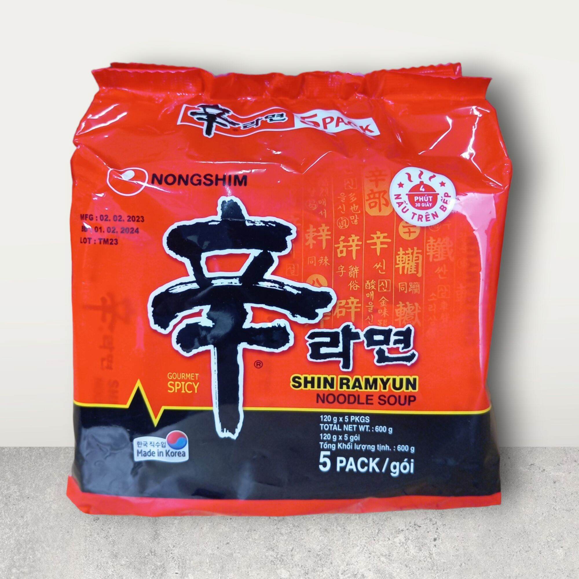 Mì Shin Nongshim Hàn Quốc combo 20 gói