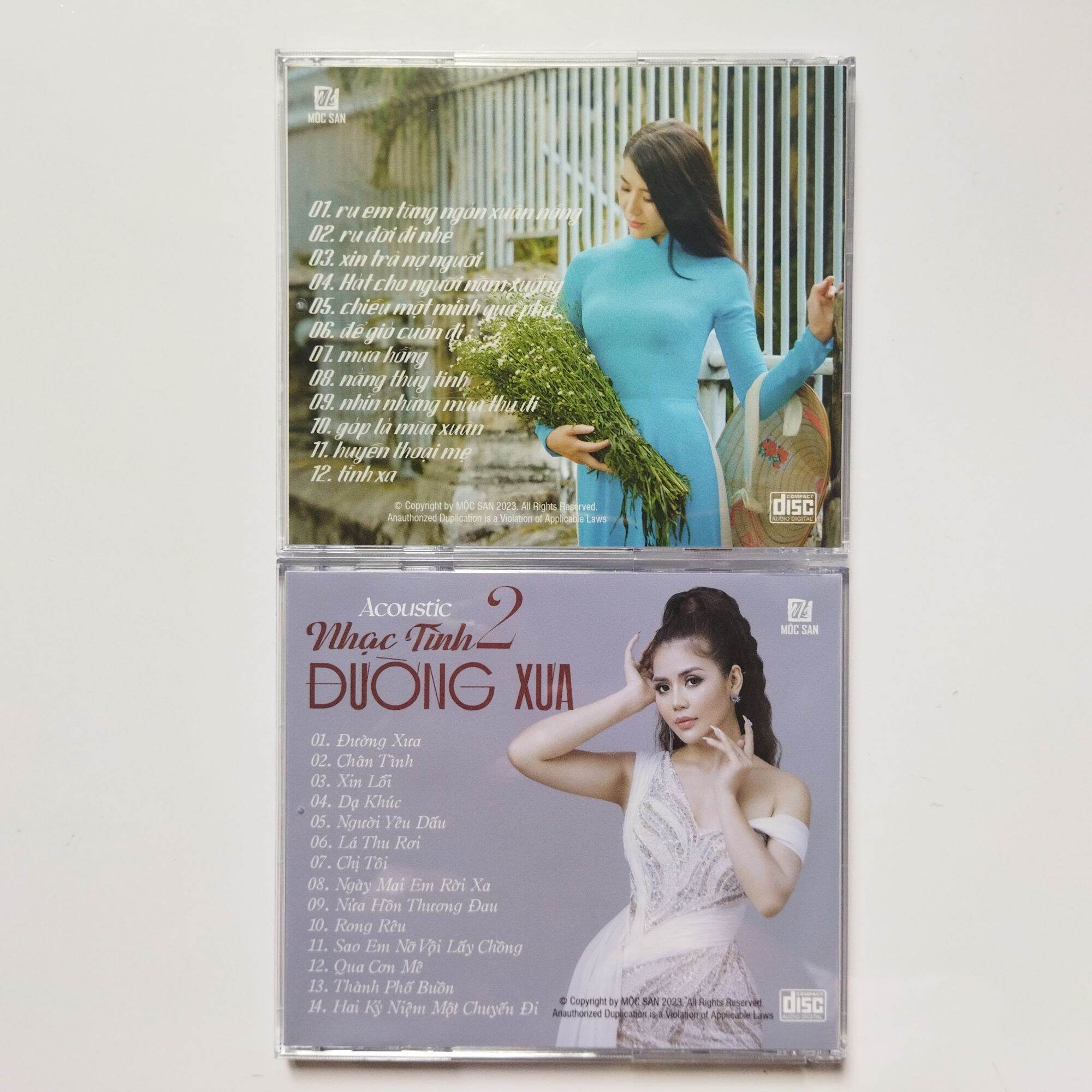 Bộ 2 đĩa CD Mộc San 2 phono