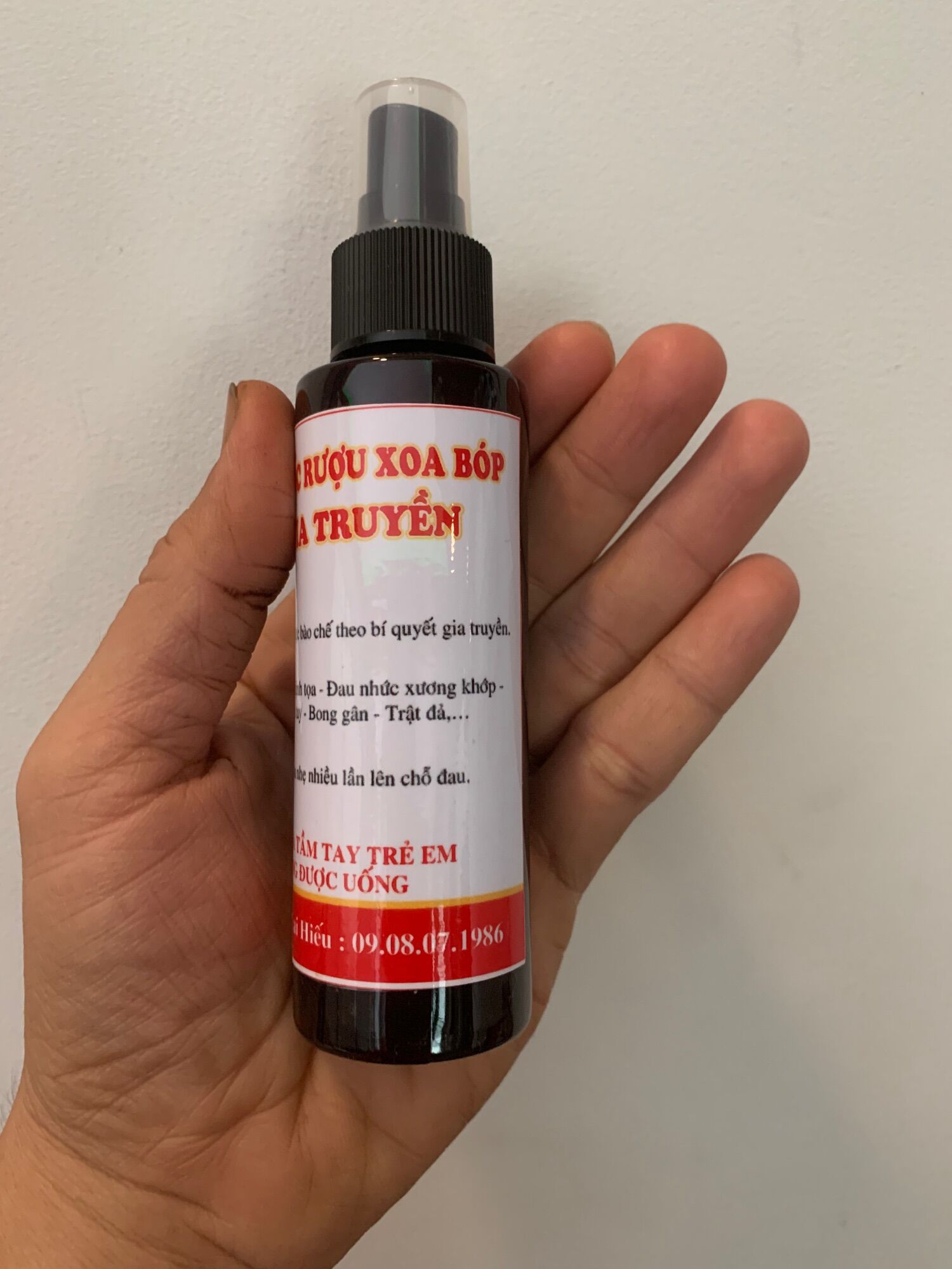Rượu xoa bóp 250ml