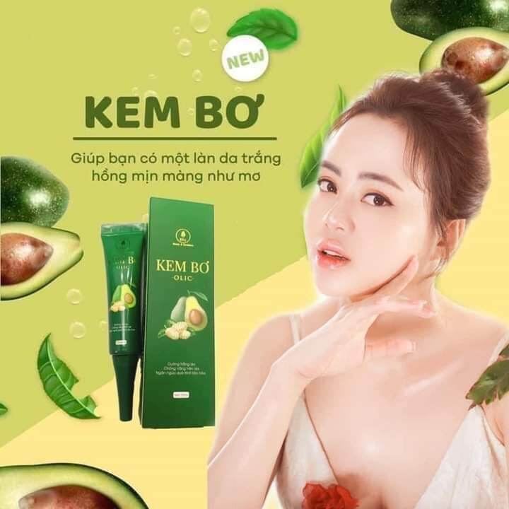 (Combo 5 lọ) Kem cấy trắng nano bơ olic giá rẻ