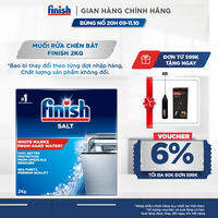Muối Rửa Chén Bát Finish Salt - Bịch 2kg