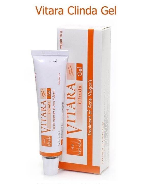 [Hcm][Sẵn Auth] Vitara Clinda Gel [15G] - Gel Hỗ Trợ Giảm Mụn Viêm Sưng