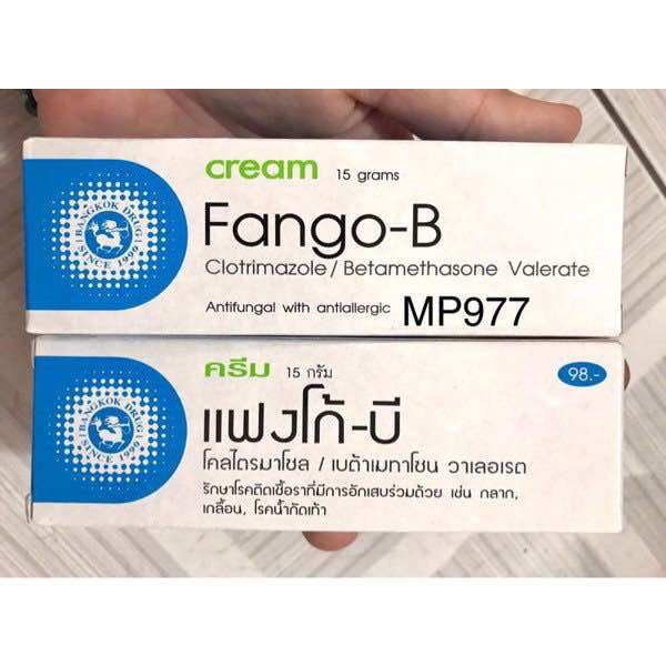 Kem bôi lang ben, nấm ngứa fango b - thái lan tuýt 15gr
