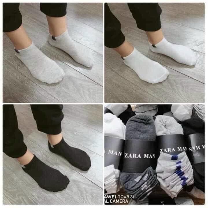 Tất vớ len nam cổ ngắn