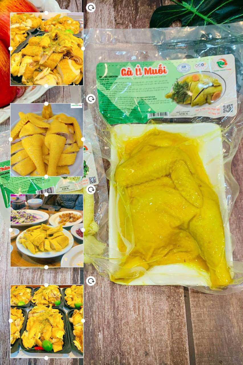 Gà ủ muối ocop kèm sốt chấm thần thánh( ko hỗ trợ chặt) ( chỉ giao hàng 2h quanh Hà Nội)