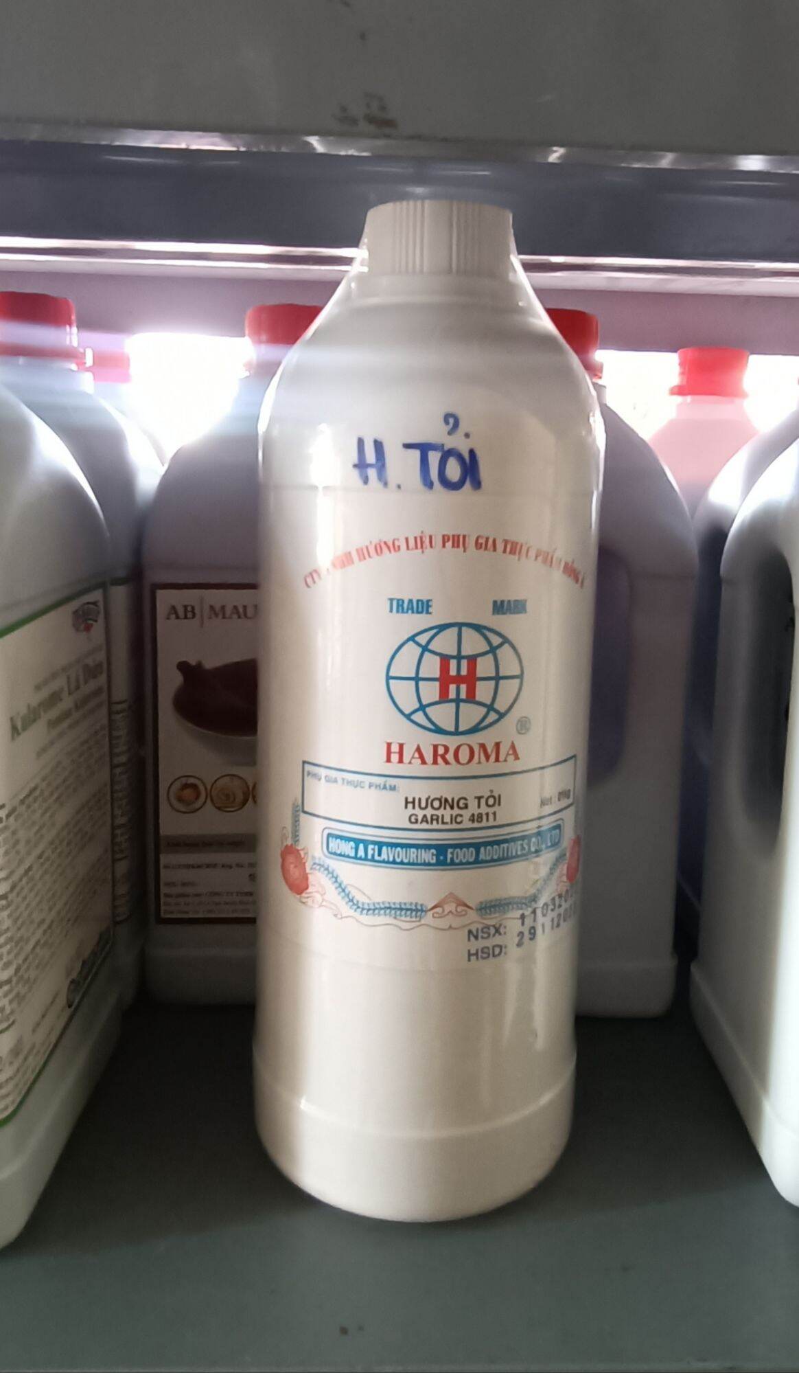Hương tỏi tươi chai 1kg