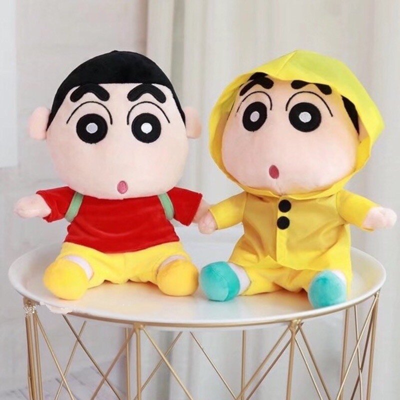 Gấu bông hoạt hình shin cậu bé bút chì 25cm