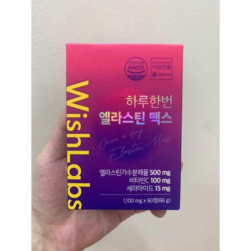 Viên Uống Collagen Elastin Wishlabs [Bao Bì Mới]