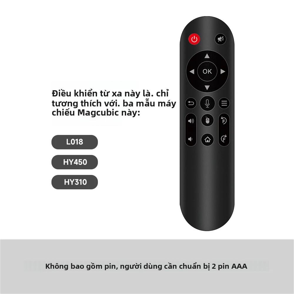 Magcubic Con Quay Hồi Chuyển 6 Trục Cảm Biến Máy Chiếu Điều Khiển Từ Xa Thay Thế Chuột Lệnh Giọng Nó