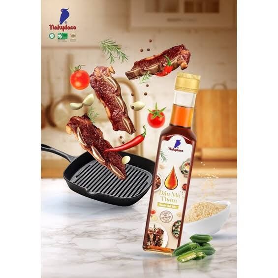 (MẪU MỚI) Dầu mè Nakydaco (con két) chai (250ml)
