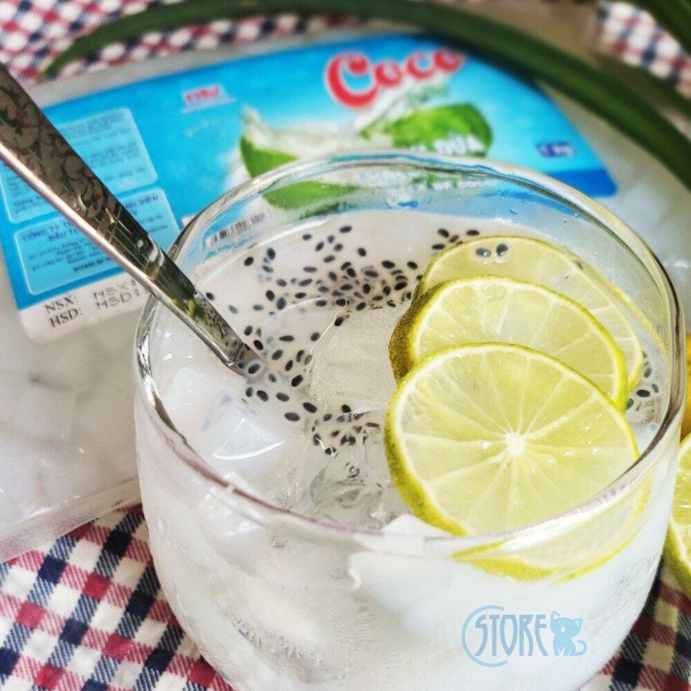 Thạch Dừa Coco Jelly - HTK( thạch dừa không quá ngọt, giòn giòn dai dai)