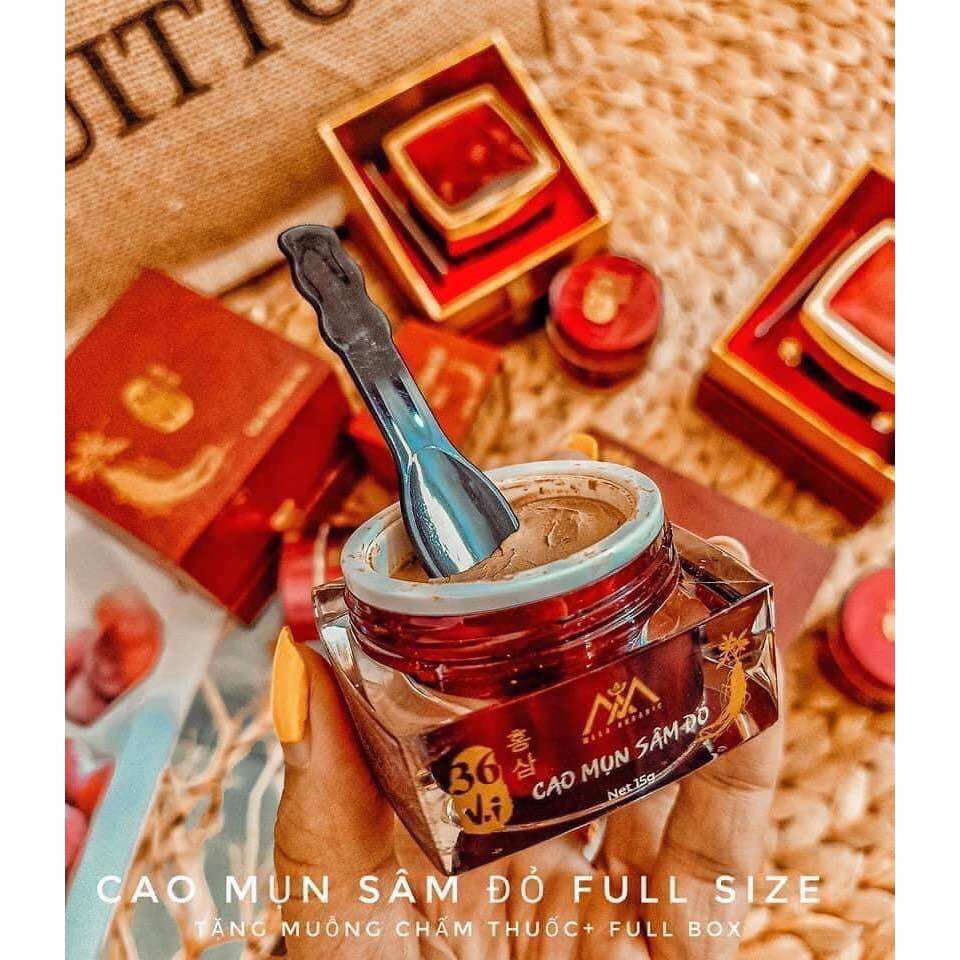 Cao Mụn sâm Đỏ 36 Vị Giảm Mụn Và Dưỡng Da