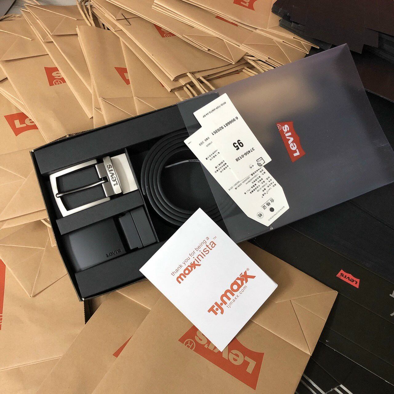 SET THẮT LƯNG LEVIS HAI MẶT