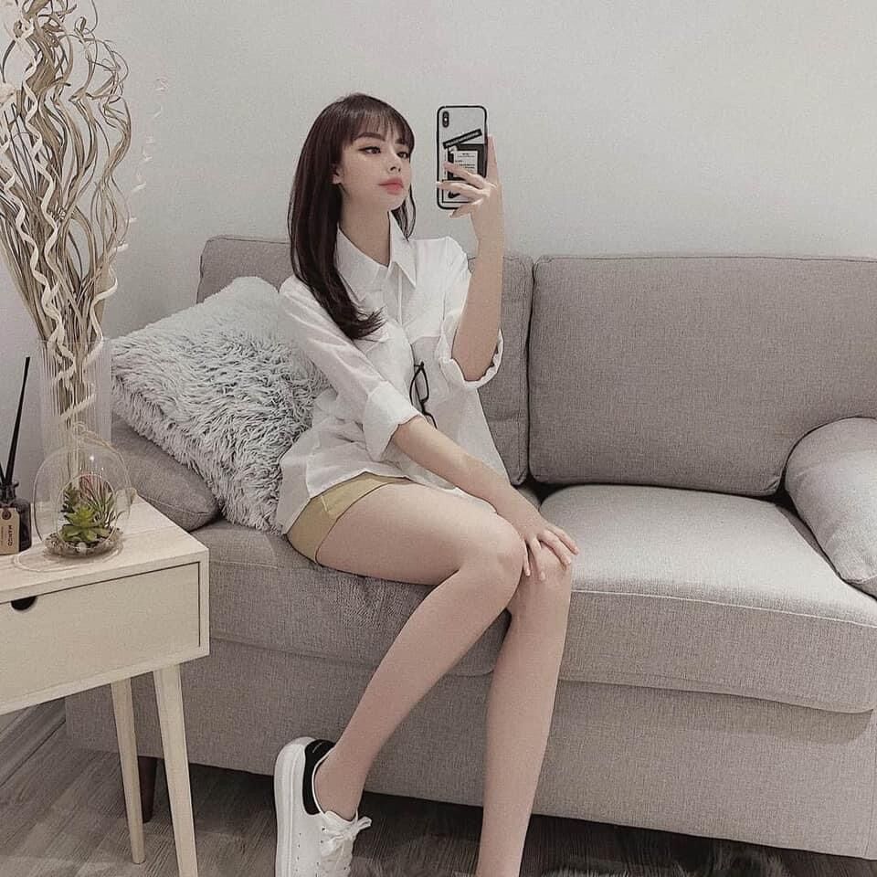 Áo Sơ Mi Đũi Nữ Oversize Siêu Xinh hàng đẹp