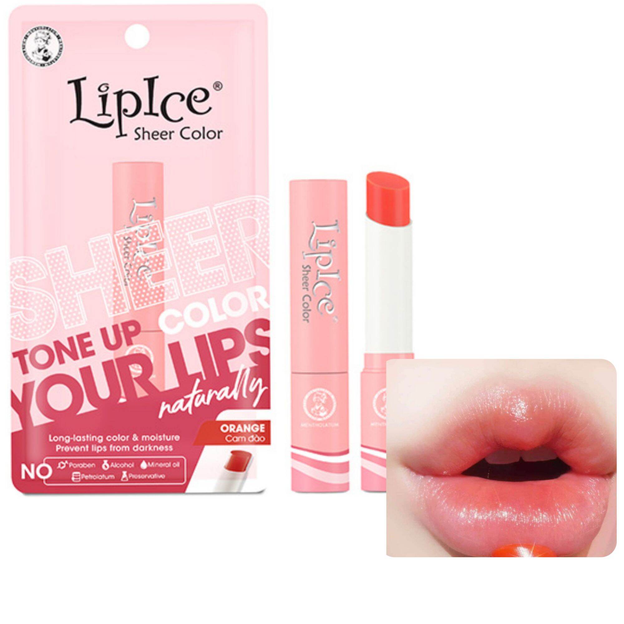 [ MẪU MỚI ] Son Dưỡng Môi Có Màu Lipice Sheer Color TONE UP Your Lips